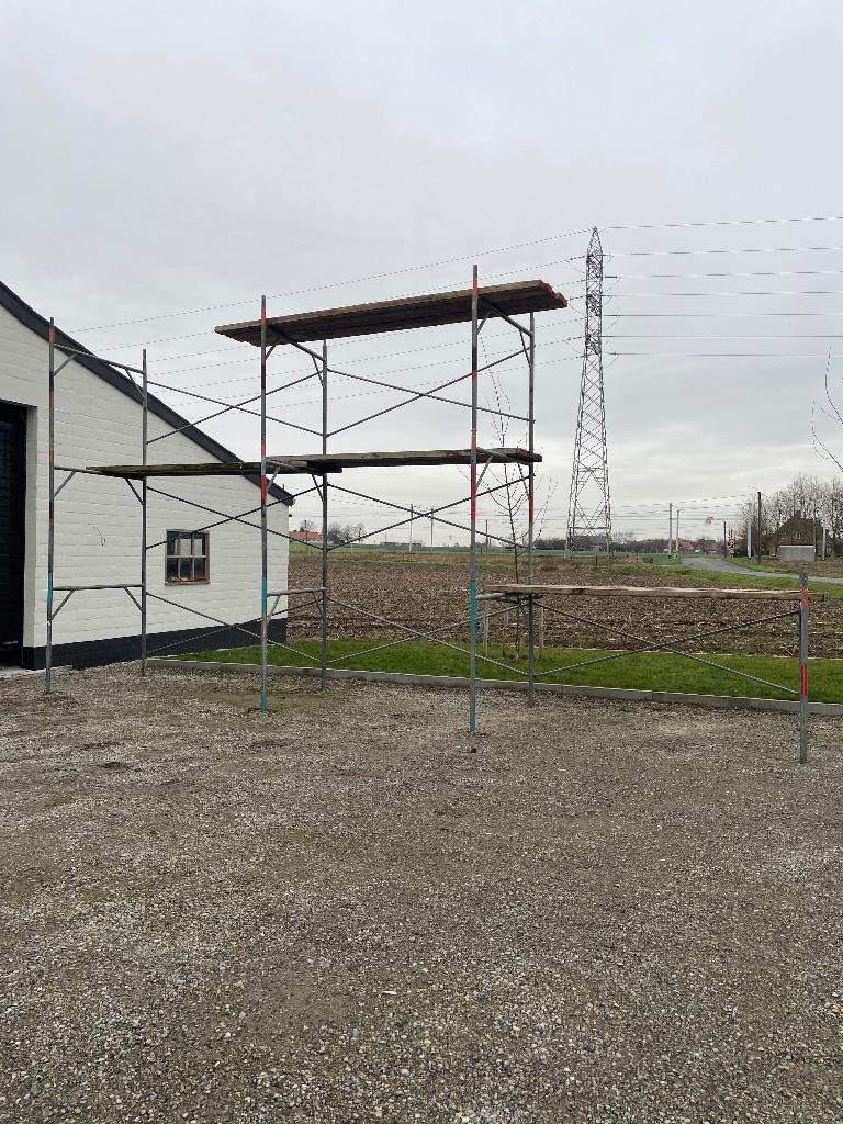 Stelling, Doe-het-zelf en Bouw, Ophalen, Gebruikt, Gevelsteiger, 5 meter of hoger