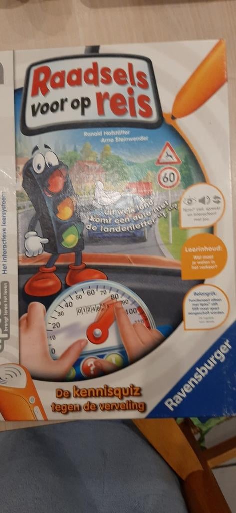 Tip toi raadsels voor op reis, Ophalen of Verzenden, Zo goed als nieuw