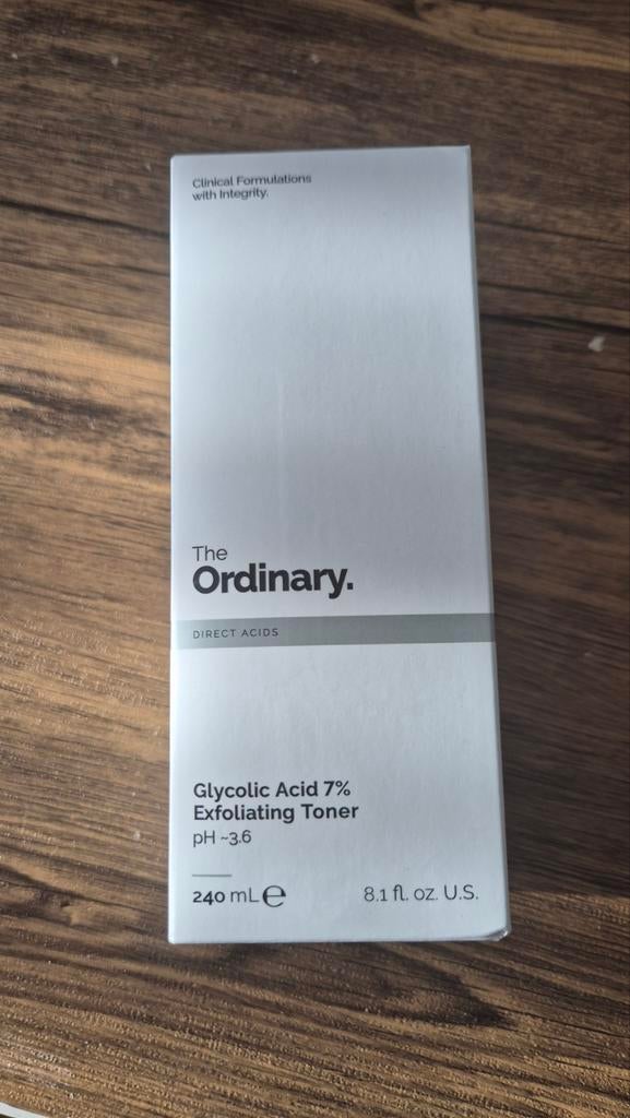 lot 3 the ordinary exfoliërende toner van 7% glycolzuur, Ophalen