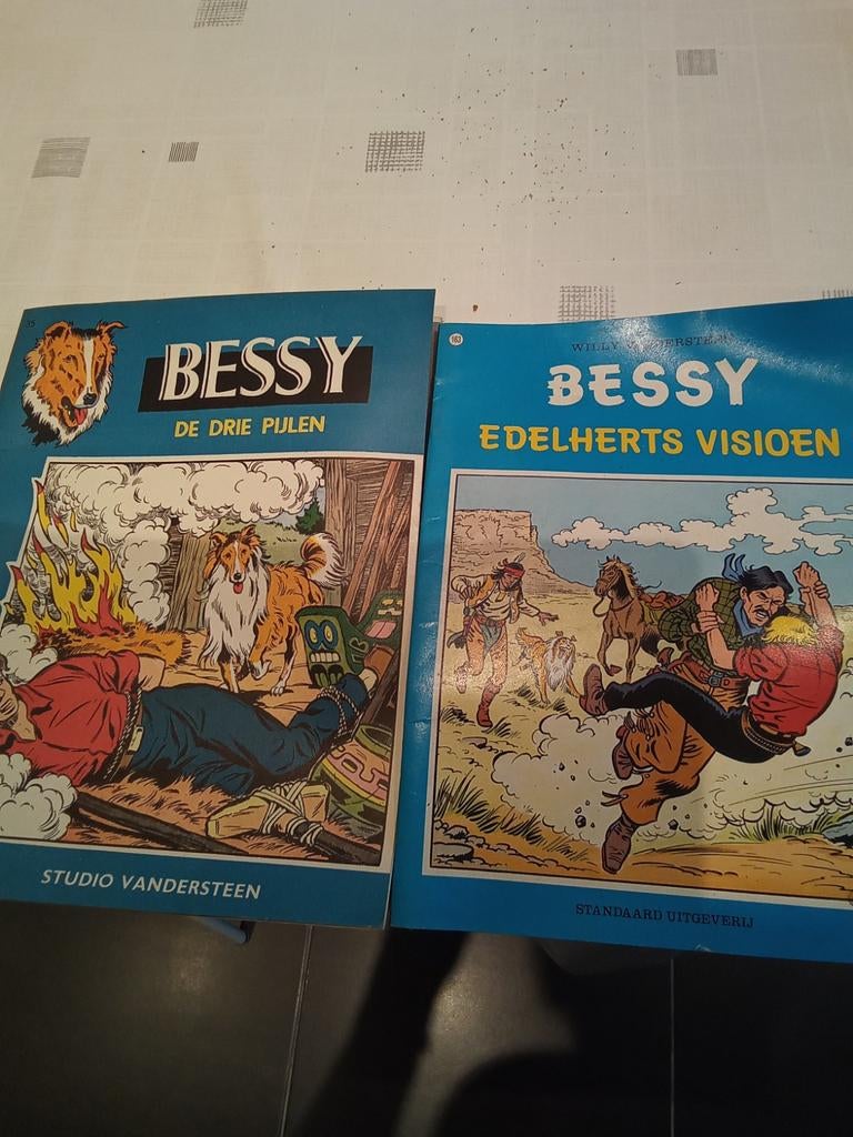 2 bessy strips 35-163, Ophalen, Zo goed als nieuw