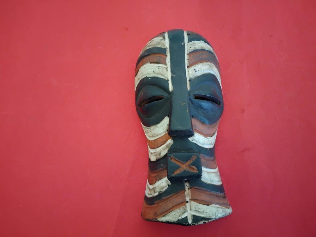 Petit masque Songye du Congo, Ophalen of Verzenden