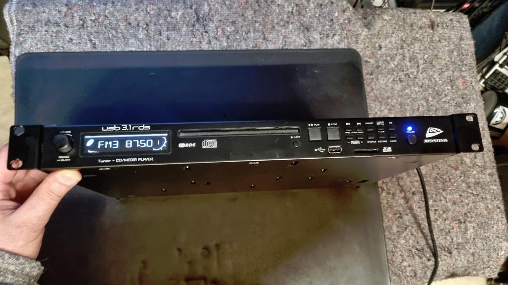 JBSYSTEM USB 3.1 Tuner RDS Lecteur CD MP3 & cartes SD, Ophalen of Verzenden, Gebruikt