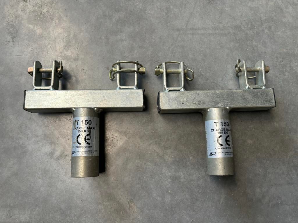 2x T-150 ASD T-adapter voor kleine truss sectie 150mm, Ophalen of Verzenden, Gebruikt, Licht