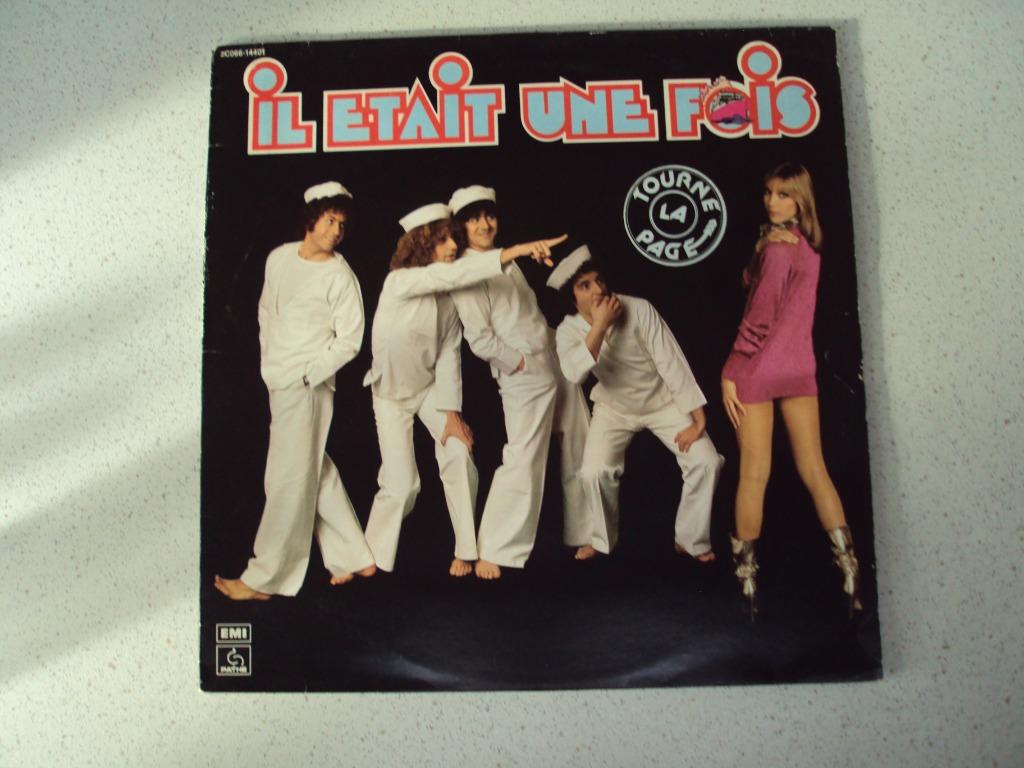 LP van "Il Était Une Fois" – Tourne La Page anno 1977., Enlèvement ou Envoi, 1960 à 1980, Utilisé, 12 pouces