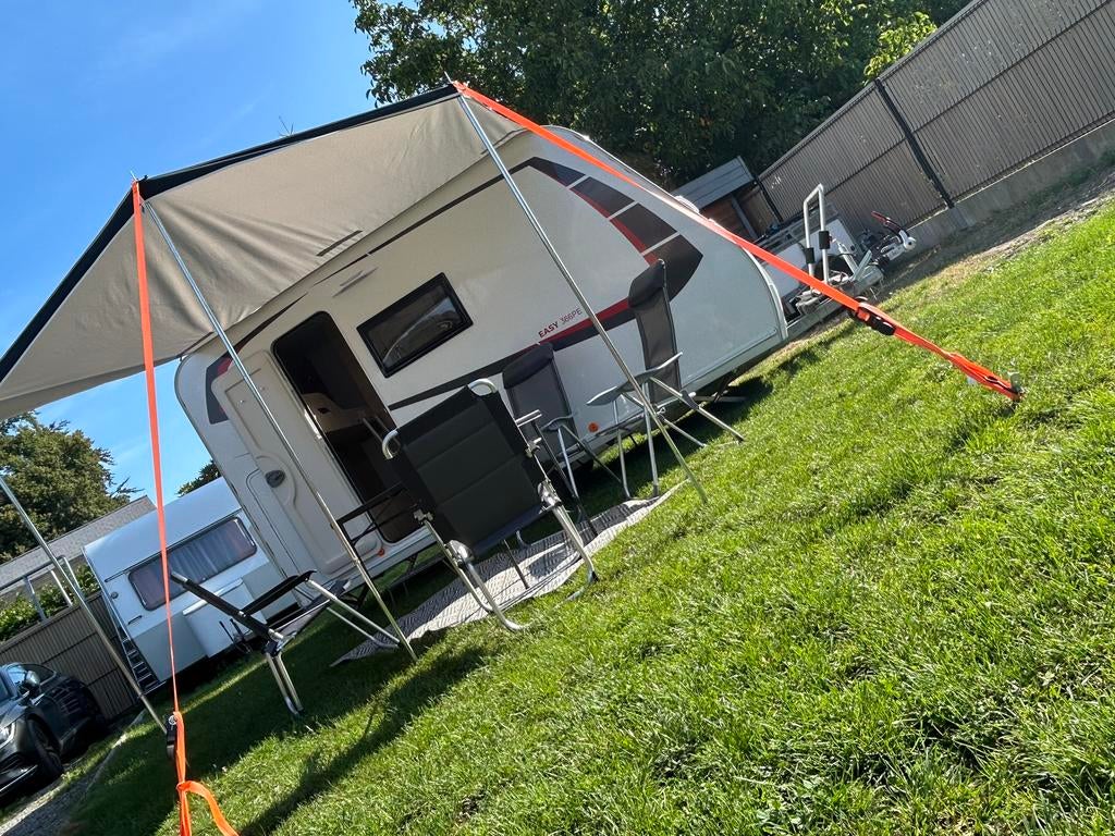 Te huur bij ‘t Caravanboerke: caravans en campers rijbew. B, Particulier, Porte-vélos, Caravelair