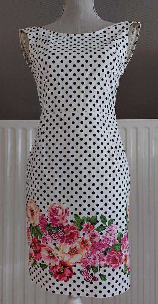 Schitterend kleedje - Zoë Loveborn van L&L - maat 36, Kleding | Dames, Jurken, Zo goed als nieuw, Maat 36 (S), Knielengte, Ophalen of Verzenden
