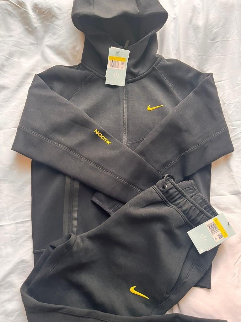 Ensemble nike tech noir, Kleding | Heren, Sportkleding, Nieuw, Algemeen, Maat 48/50 (M), Zwart, Ophalen of Verzenden