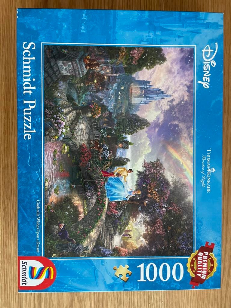 Cinderella Wishes Upon a Dream - Thomas Kinkade puzzel, Ophalen, Zo goed als nieuw