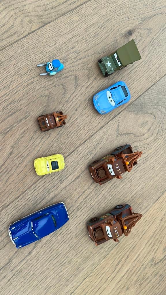 Voitures Disney, Enlèvement, Comme neuf