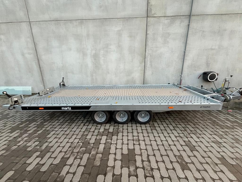 MARTZ kantelbare autotransporter 480x210cm 3500kg tridem-as, Auto diversen, Aanhangers en Bagagewagens, Ophalen, Nieuw, MARTZ