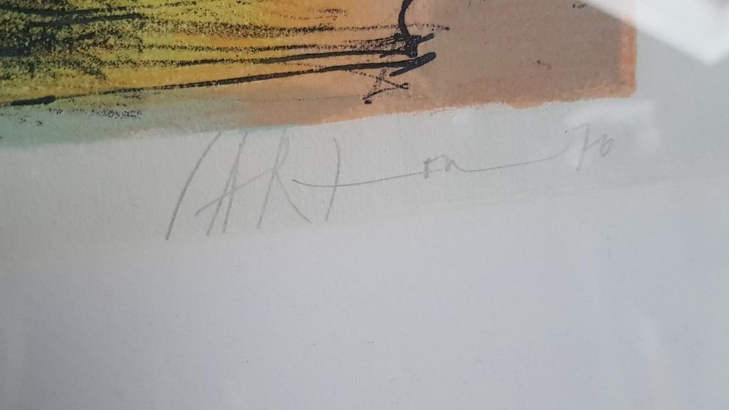 Jean CARZOUL'aube

1970

lithographie sur papier BFK, Antiquités & Art, Enlèvement ou Envoi