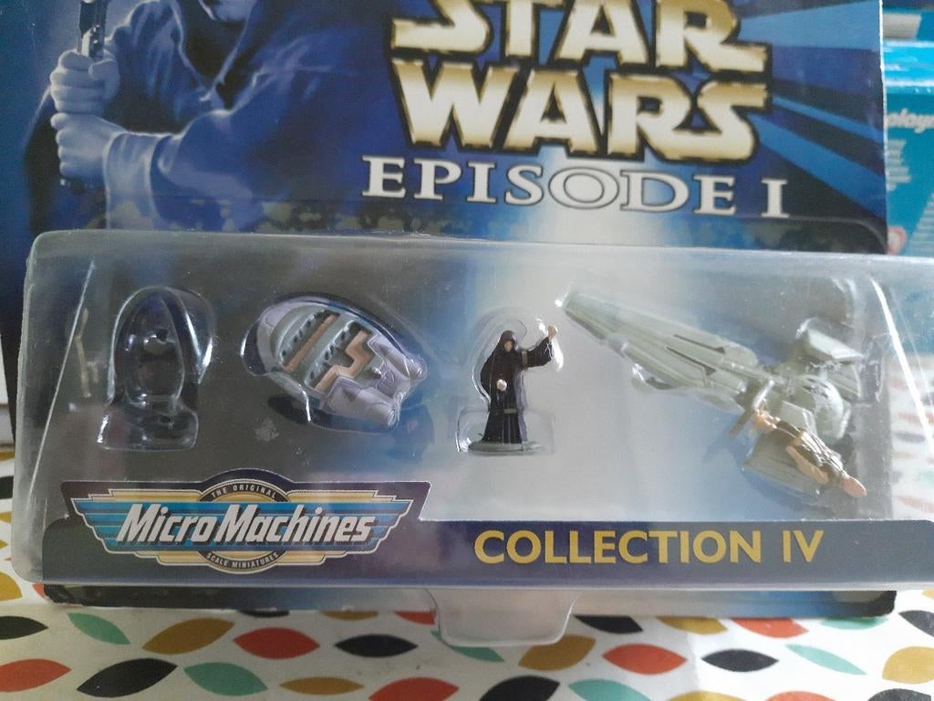 STAR WARS MICRO MACHINES EPISODE 1 COLLECTION 4 *NIEUW*, Ophalen, Nieuw, Beeldje of Buste