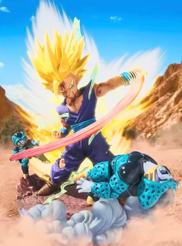 Bandai Figuarts Zero Cell Gohan SSJ2 Extra Dragonball ACTIE, Verzenden, Nieuw