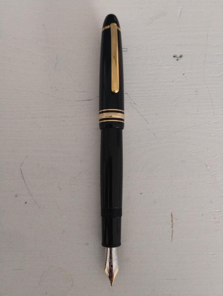 Montblanc meisterstuck vulpen, Verzamelen, Pennenverzamelingen, Ophalen, Zo goed als nieuw, Vulpen, Mont Blanc
