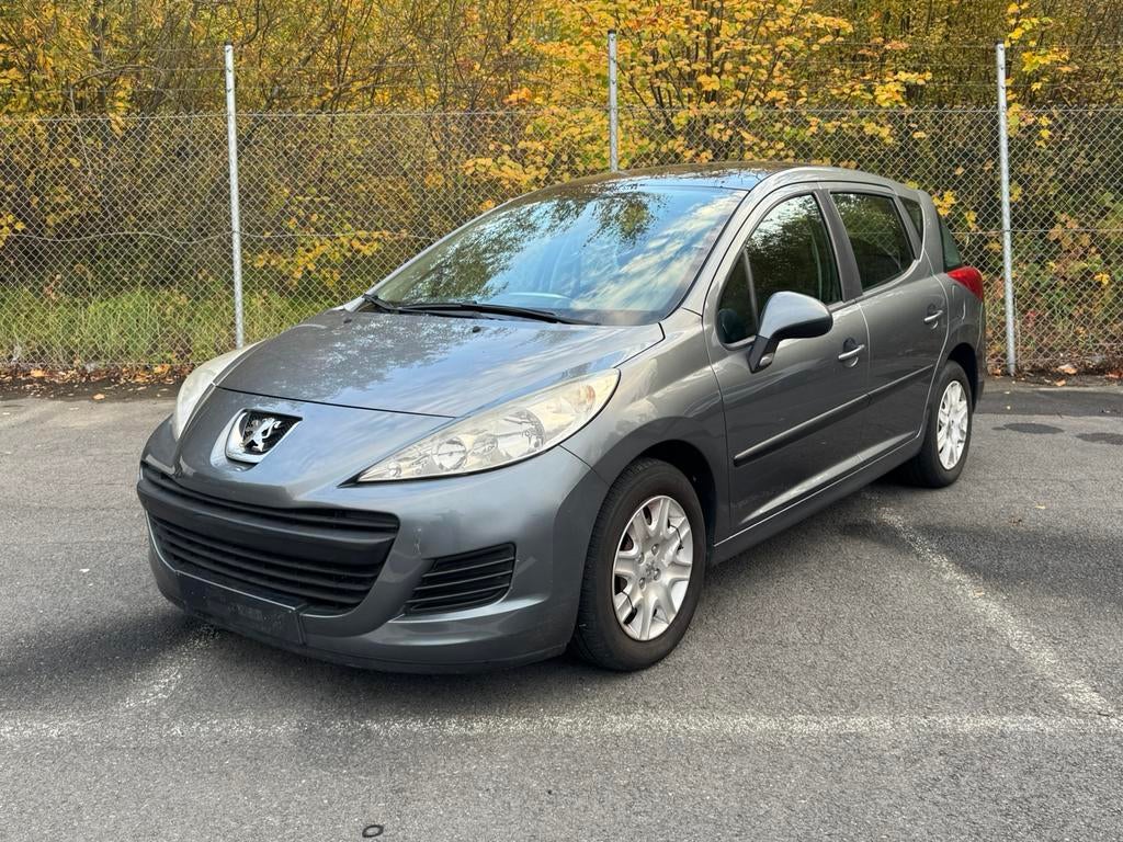 Peugeot 207 sw 1.4 i 44 kw 2011 Airco !, Auto's, Voorwielaandrijving, Euro 5, Stof, Zwart