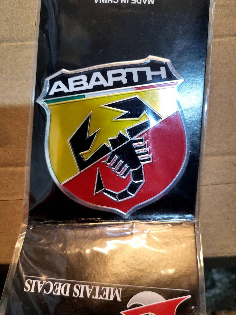Logo fiat 500 abarth, Autos : Pièces & Accessoires, Autres pièces automobiles, Fiat, Neuf, Enlèvement