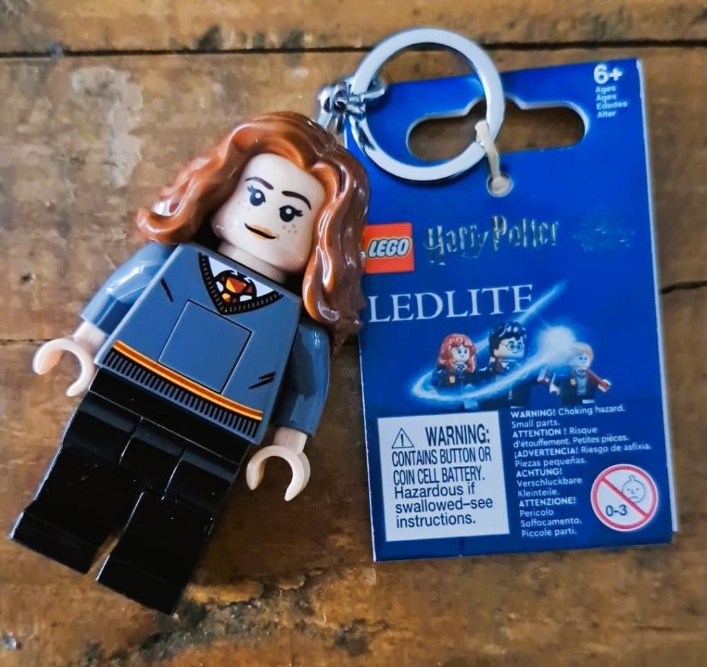 LEGO Harry Potter Hermine Granger Sleutelhanger met licht, Ophalen of Verzenden, Nieuw, Knuffel of Figuurtje
