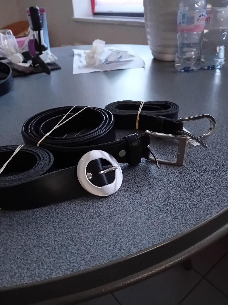 5 zwarte riemen voor broek of rok, Kleding | Dames, Riemen en Ceinturen, Ophalen of Verzenden, Nieuw, Zwart, Tailleriem