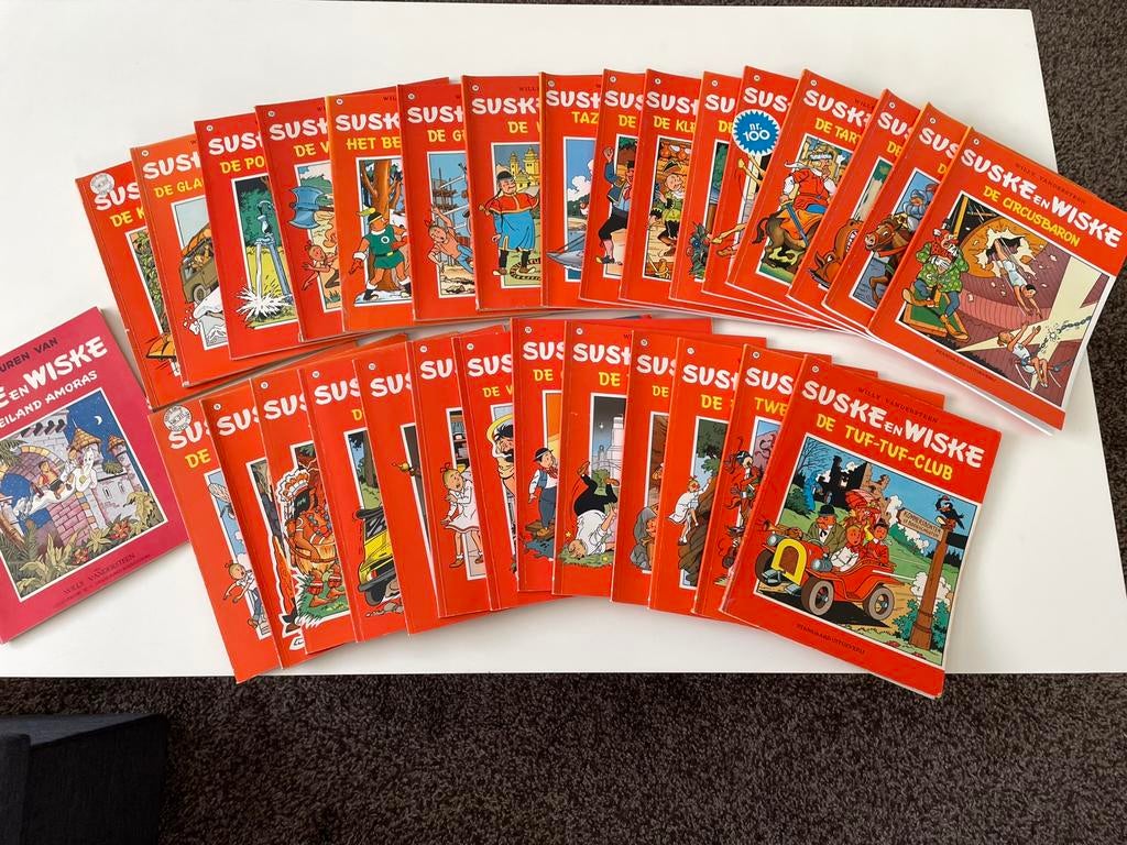 30x Bandes dessinées de Suske et Wiske, Livres, BD | Comics, Utilisé, Plusieurs comics, Europe, Enlèvement