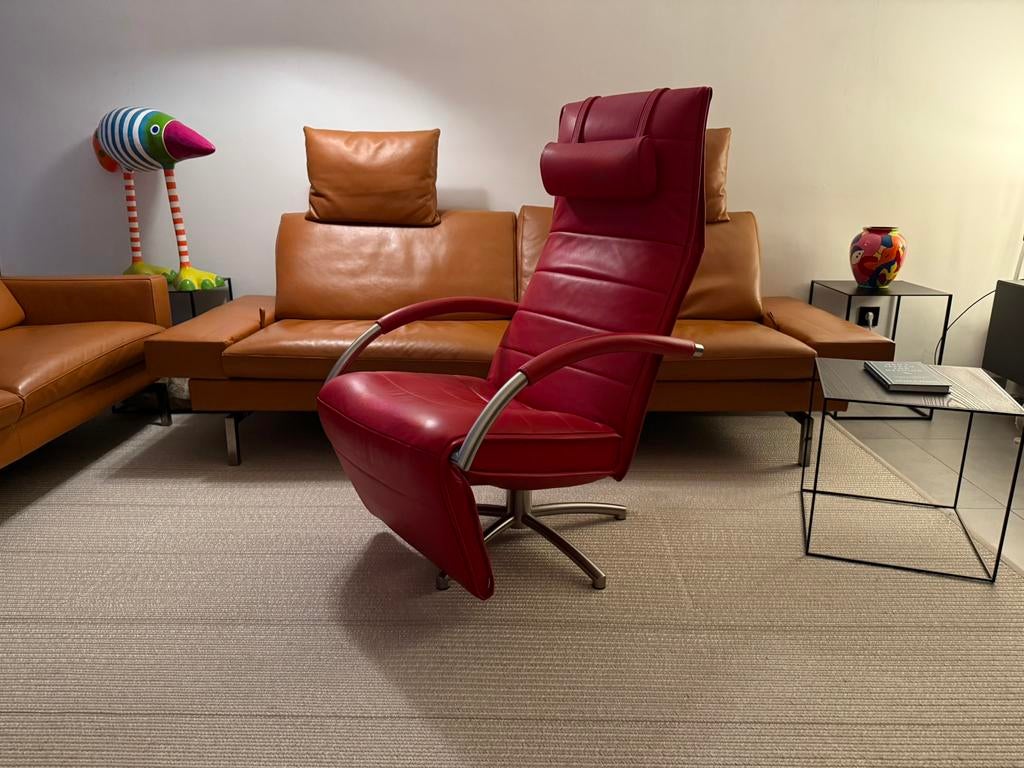 Jori Mensana Mono-Move Relax (Showroommodel), Ophalen of Verzenden, Nieuw, Leer, Durlet leolux natuzzi stressless himolla vitra