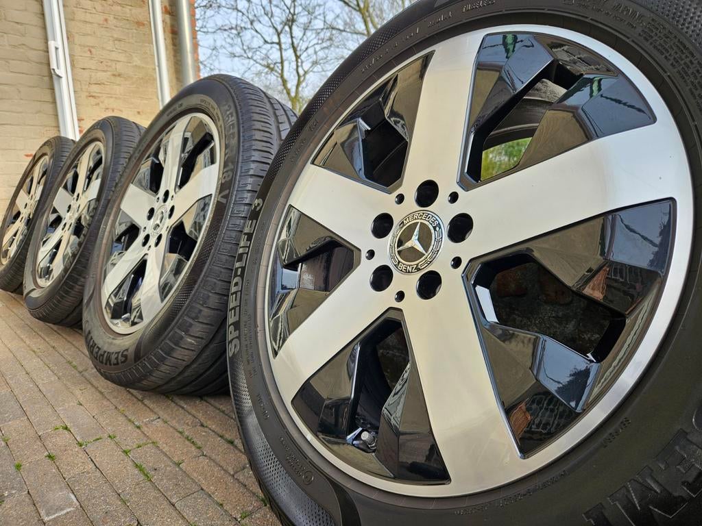 18" Mercedes GLA H247 GLB X247 jantes, pneus d'été, 8mm TOP, Pneus et Jantes, Enlèvement ou Envoi, Pneus été, 18 pouces