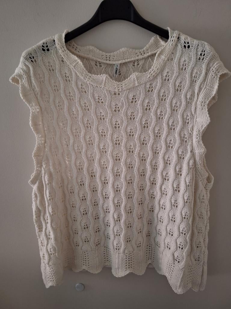 Nu nieuw tshirt debardeur Only 4euro, Only, Beige, Nieuw, Ophalen of Verzenden