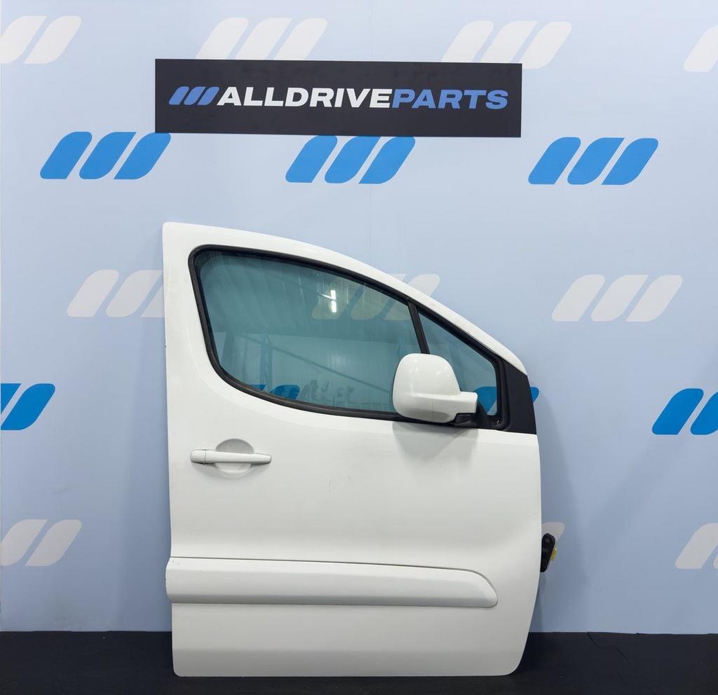 Peugeot Partner  Voorportier rechts wit 9004Z6, Gebruikt, -, Deur, -