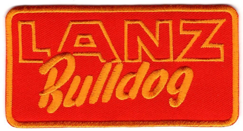 Lanz Bulldog Tractor stoffen opstrijk patch embleem #1, Verzenden, Nieuw