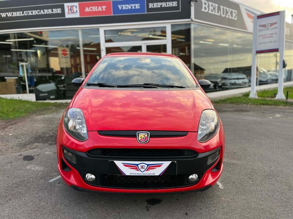 ABARTH PUNTO EVO 1.4 *SABELT*SPORT*REG VTS*, Autos, Abarth, Rouge, Euro 5, Achat, Entreprise