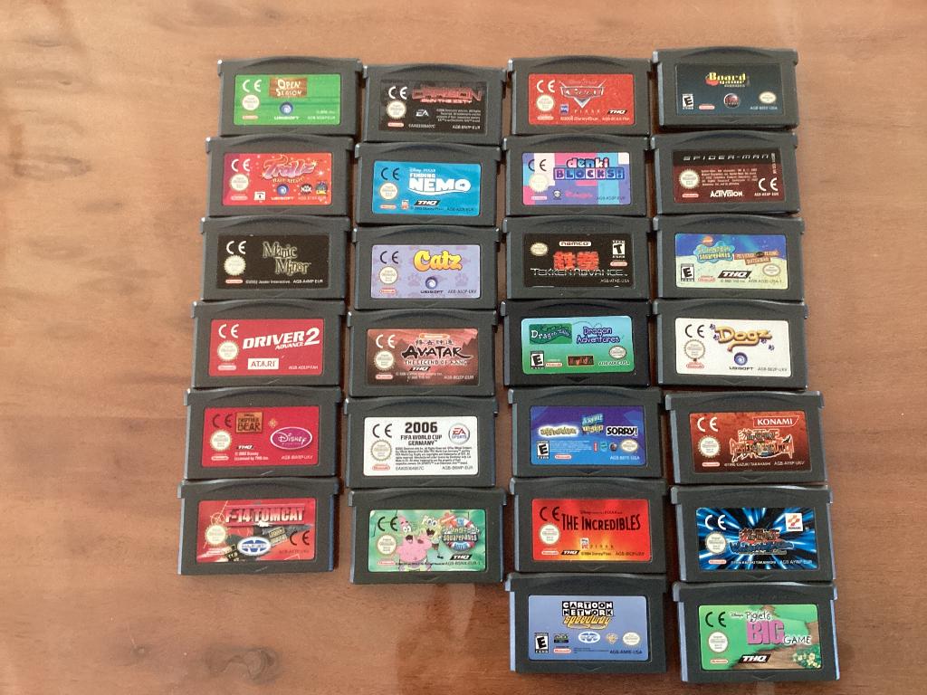lot van 26 gameboy advance games nintendo GBA, Enlèvement ou Envoi, Utilisé