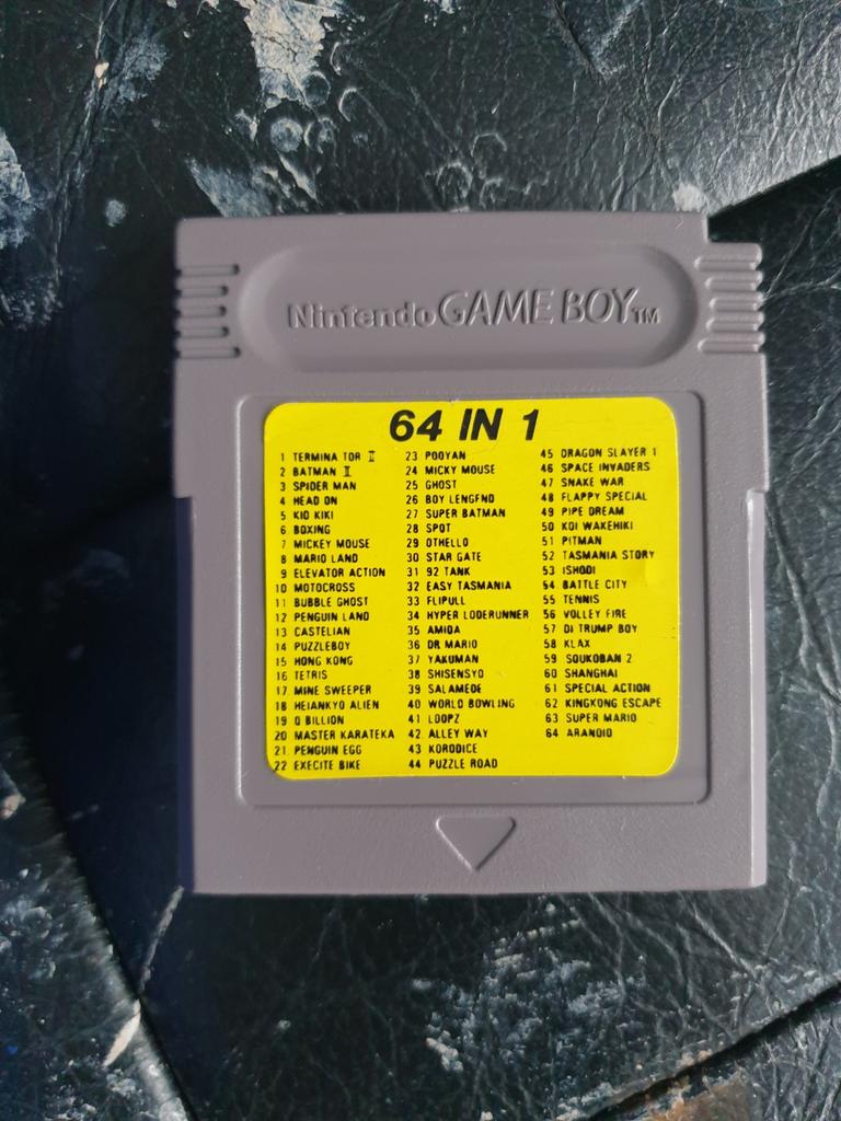Cassette originale de jeux rétro Gameboy 64 en 1, Consoles de jeu & Jeux vidéo, Jeux | Nintendo Game Boy, Enlèvement ou Envoi