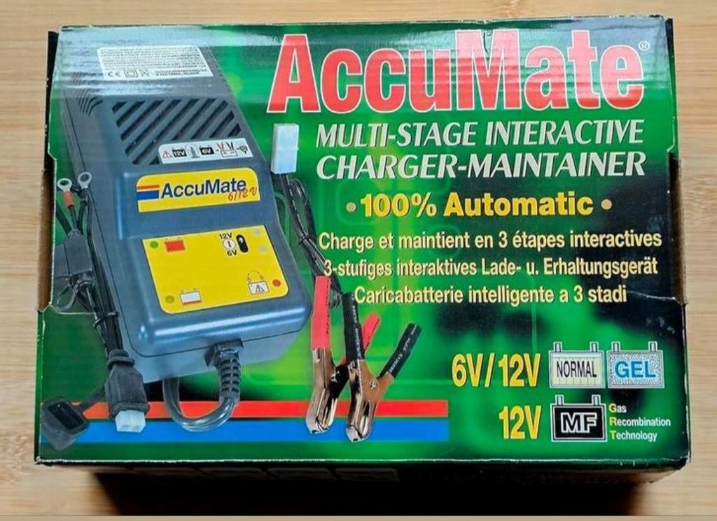 ACCULADER VOOR MOTORFIETSEN, Motoren, Accessoires | Overige, Ophalen of Verzenden, Nieuw