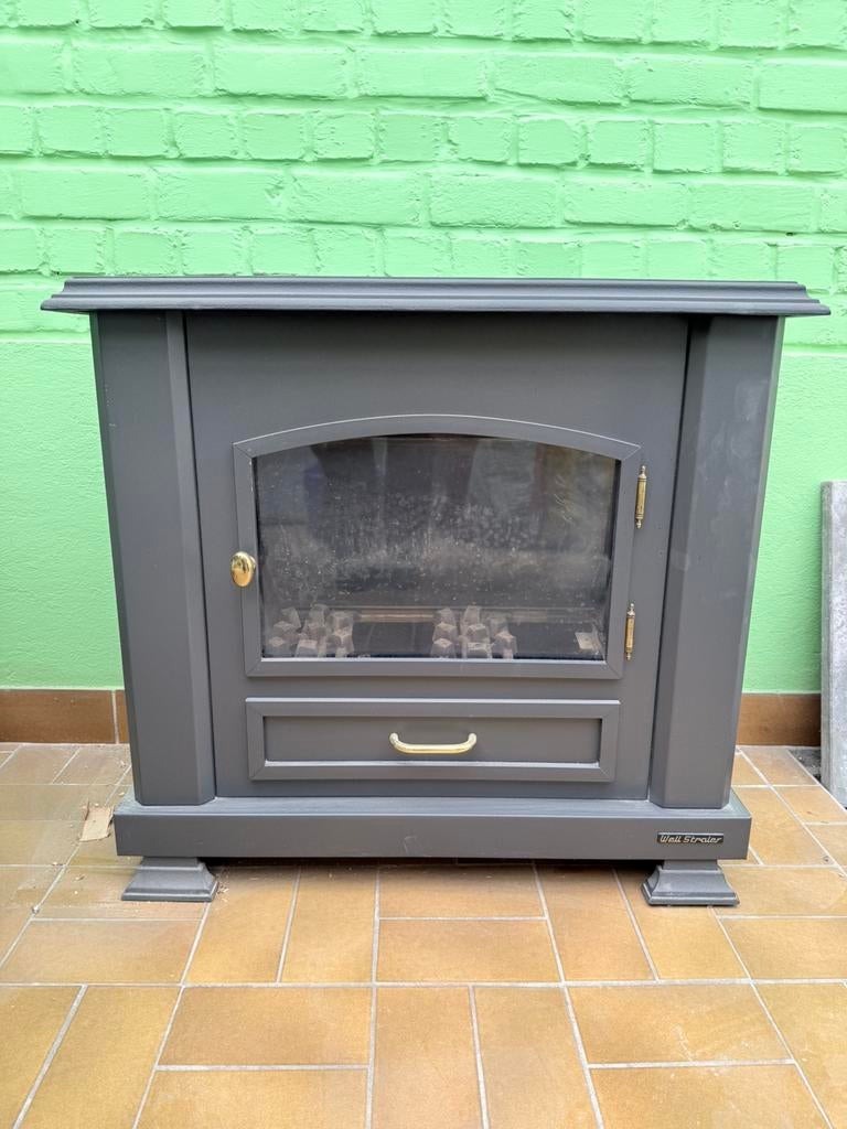 Gaskachel, Ophalen, Gebruikt, Gas, Vrijstaand