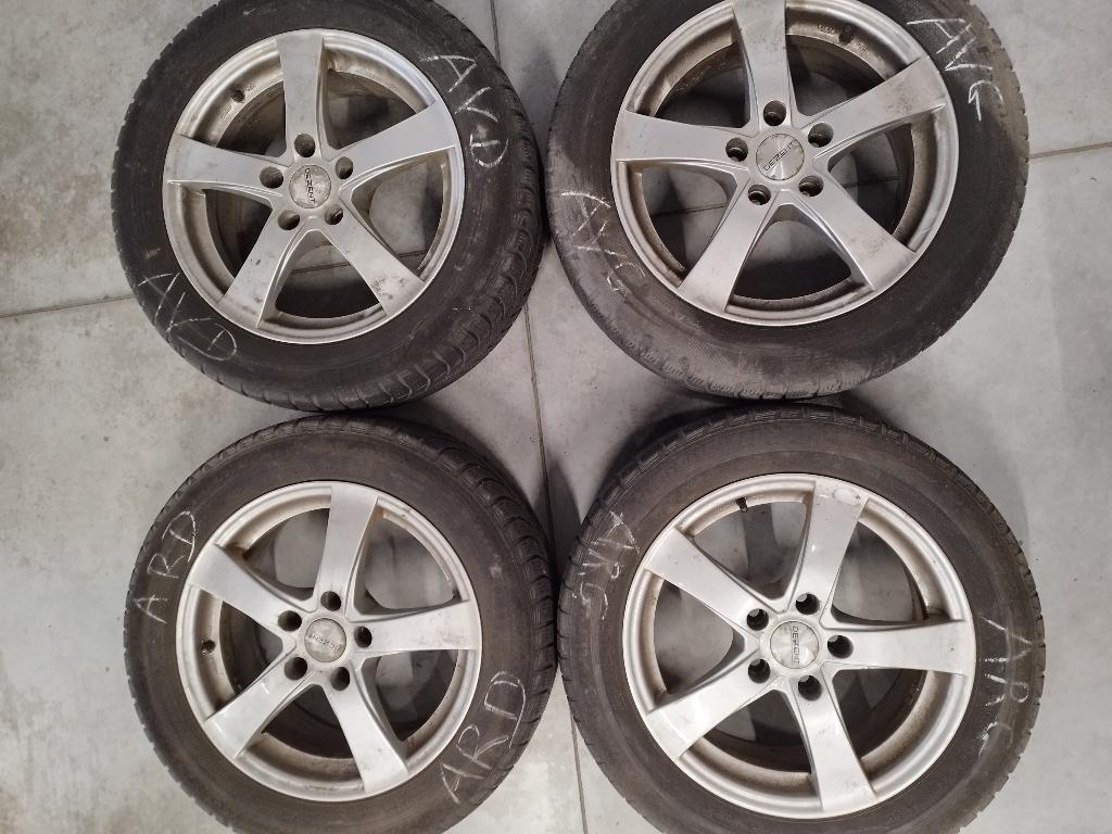MICHELIN ALPIN 205/55R16 VELG + BANDEN, Ophalen, Gebruikt, Audi