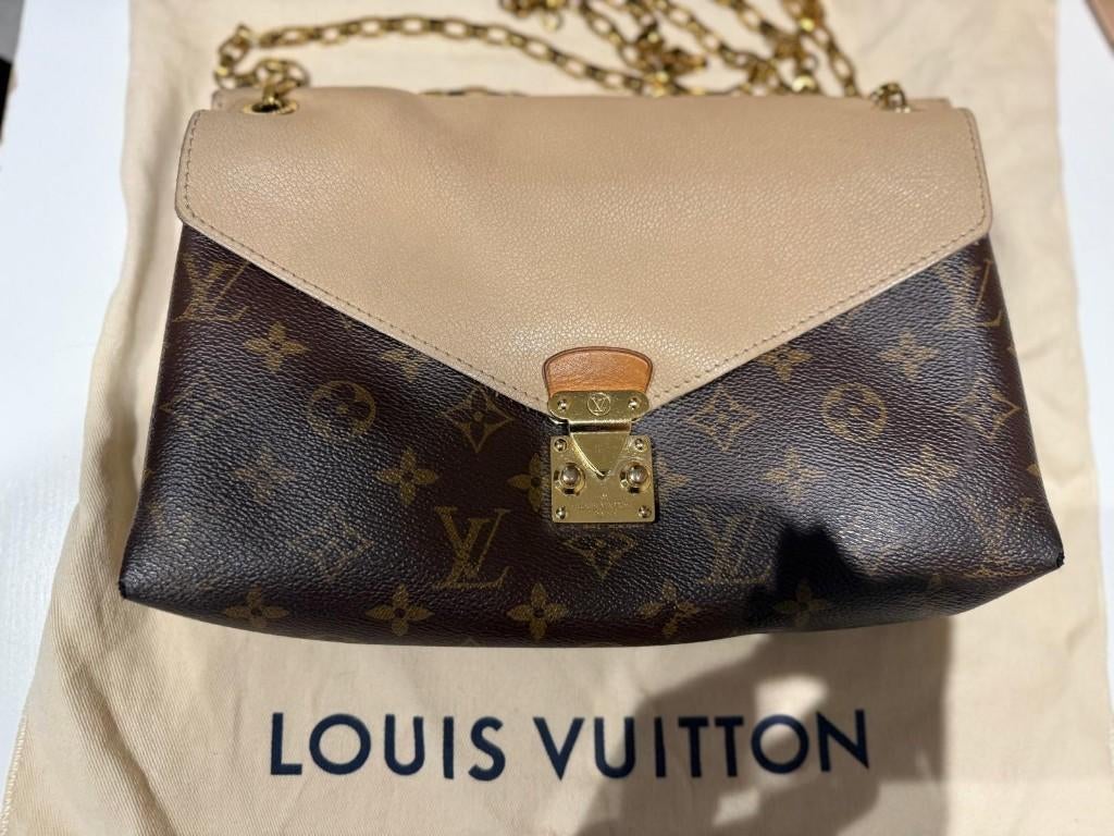 Louis Vuitton handtas, Ophalen, Beige, Handtas