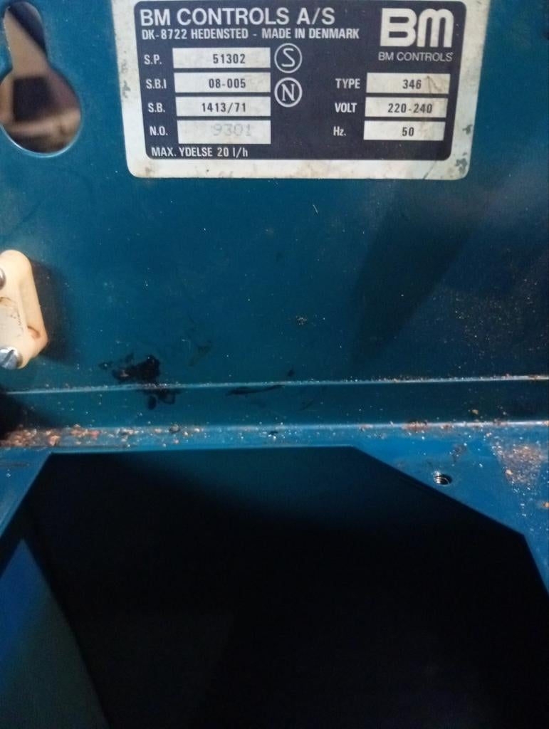 Pompe de relevage BM controls 51302 pièces détachées, Enlèvement