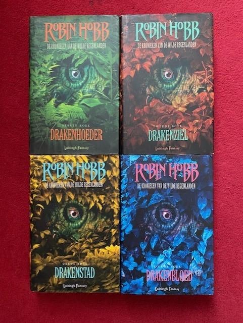 ROBIN HOBB DE KRONIEKEN VAN DE REGENLANDEN DE COMPLETE SERIE, Livres, Enlèvement ou Envoi