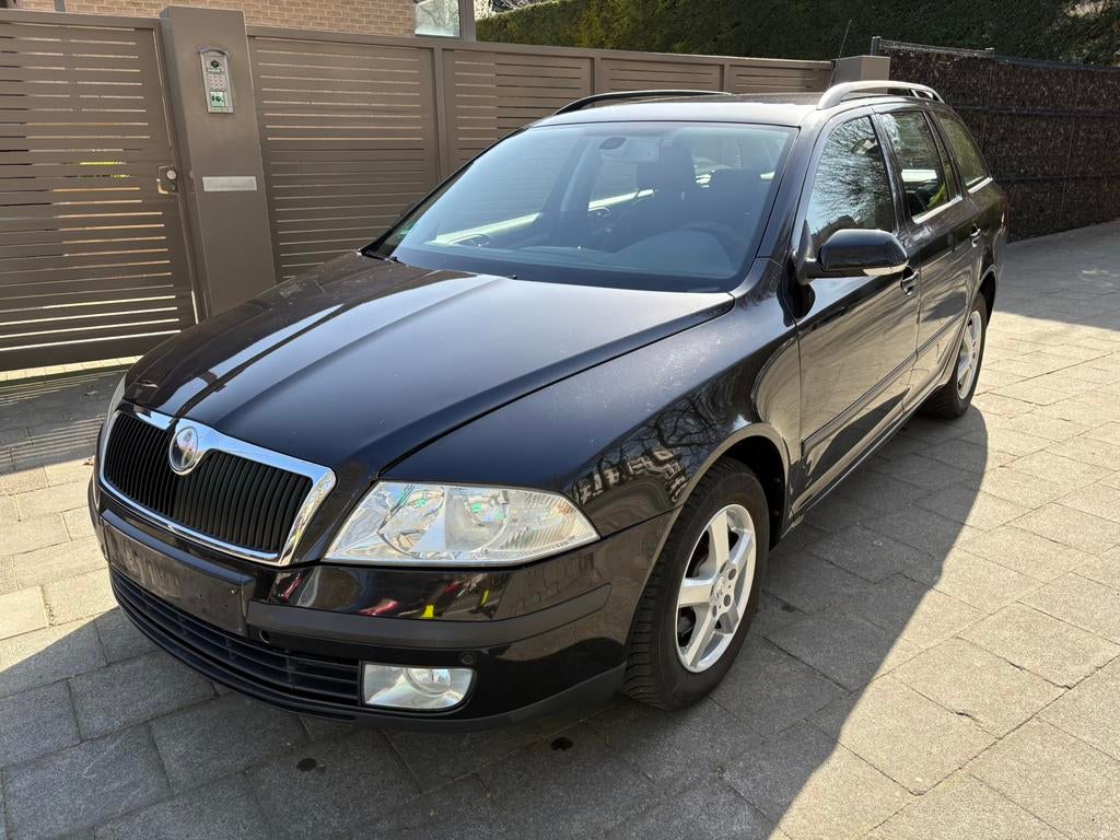Skoda Octavia break 1.9 TDI 105 pk premier propriétaire, Autos, Skoda, Capteur de lumière, Achat, Entreprise, Noir