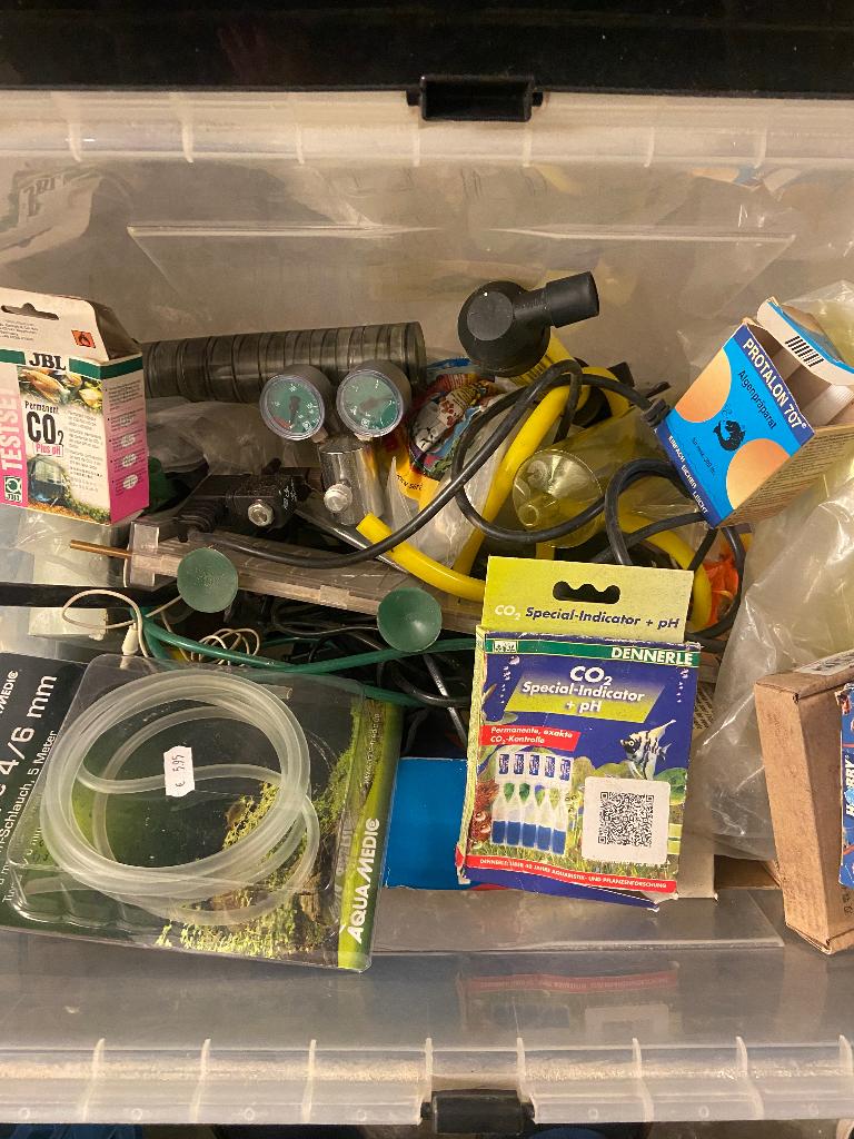 Set aquariumapparatuur, Dieren en Toebehoren, Vissen | Aquaria en Toebehoren, Ophalen, Gebruikt