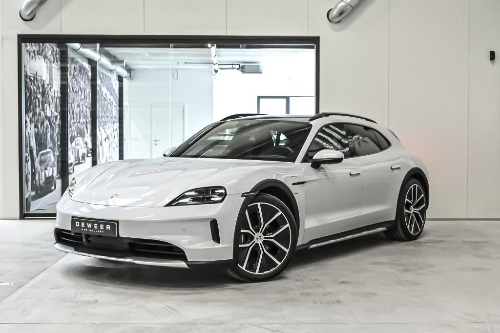 Porsche Taycan 4 Cross Turismo, Auto's, Automaat, Zwart, Leder, Break
