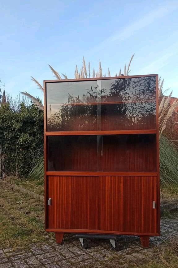 Armoire vintage en palissandre, 25 à 50 cm, Vintage Midcentury, 100 à 150 cm, Utilisé