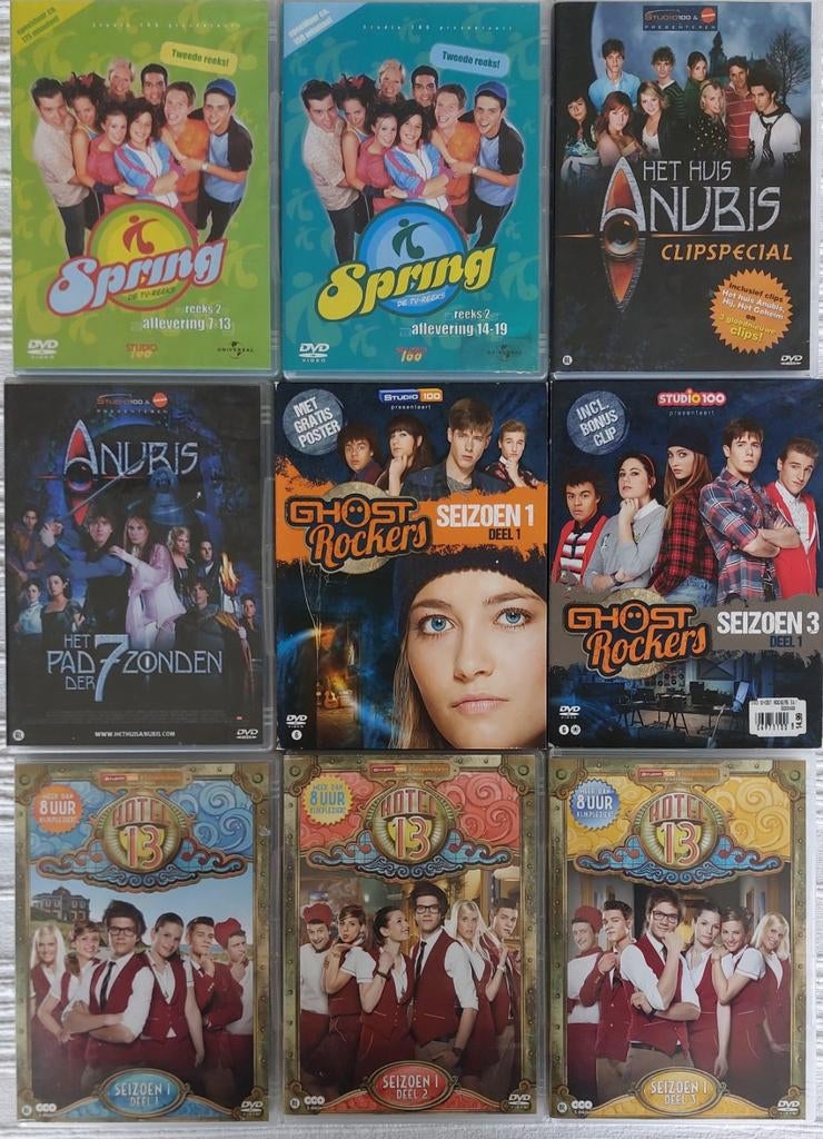 Dvd's Het huis Anubis Spring Hotel13 Ghostrockers, CD & DVD, DVD | Enfants & Jeunesse, Enlèvement ou Envoi