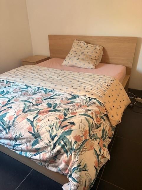 Chambre à coucher complète (Lit+matelas+commode+dressing), Enlèvement, Comme neuf, Deux personnes