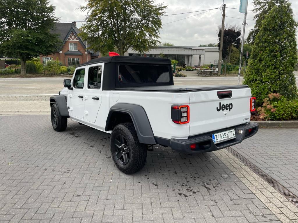 Jeep Gladiator Sport AWD €44.500 Ex. BTW (bj 2021), Auto's, Adaptive Cruise Control, Gebruikt, Leder, 194 kW