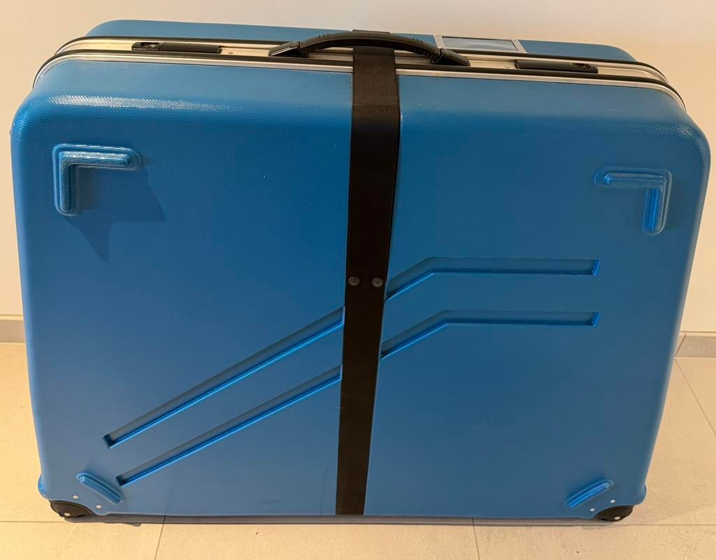 Hardcase Fietsreiskoffer in perfecte staat met toebehoren, Ophalen, Zo goed als nieuw