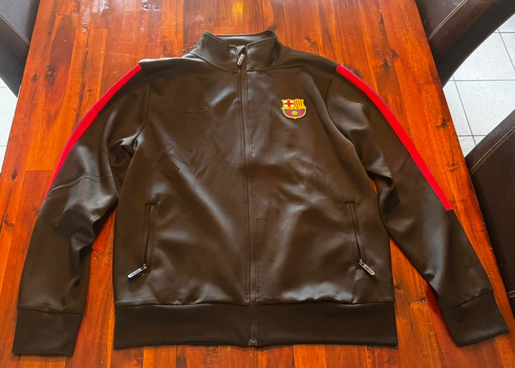 FC Barcelona trainingspak, Sports & Fitness, Football, Taille XL, Enlèvement, Comme neuf, Survêtement