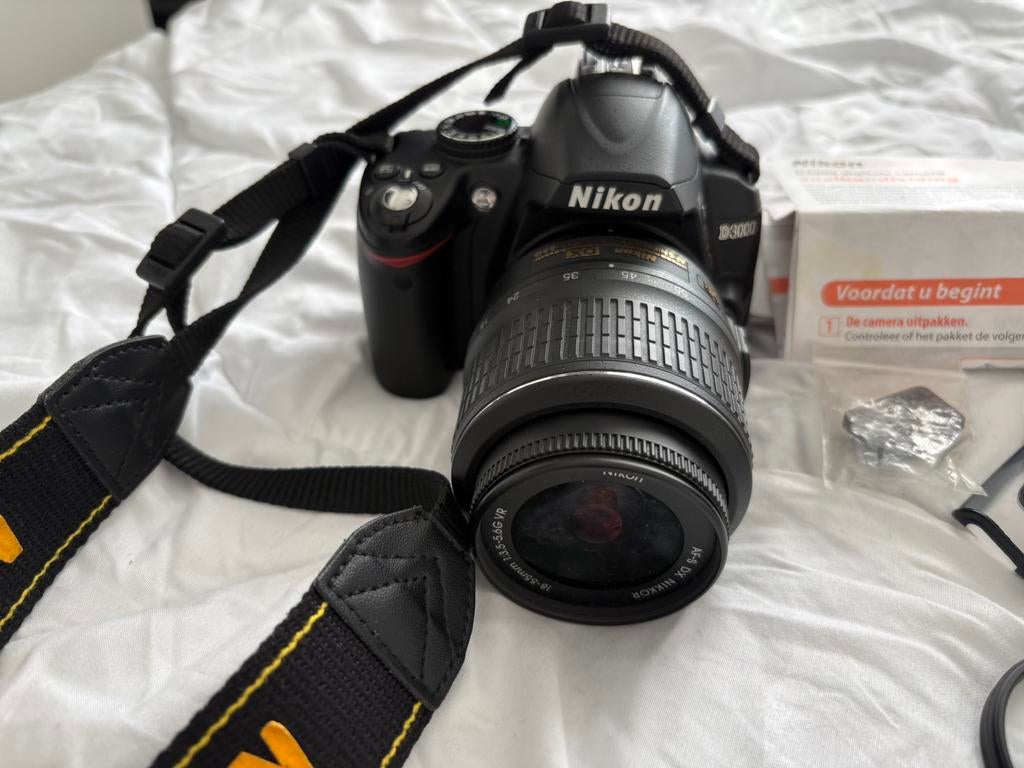 Nikon camera d3000, Audio, Tv en Foto, Fotocamera's Digitaal, Ophalen, Compact, Zo goed als nieuw, Nikon