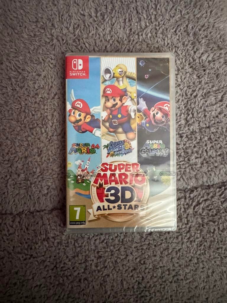Super Mario 3D all stars ongeopend!, Enlèvement ou Envoi, Neuf