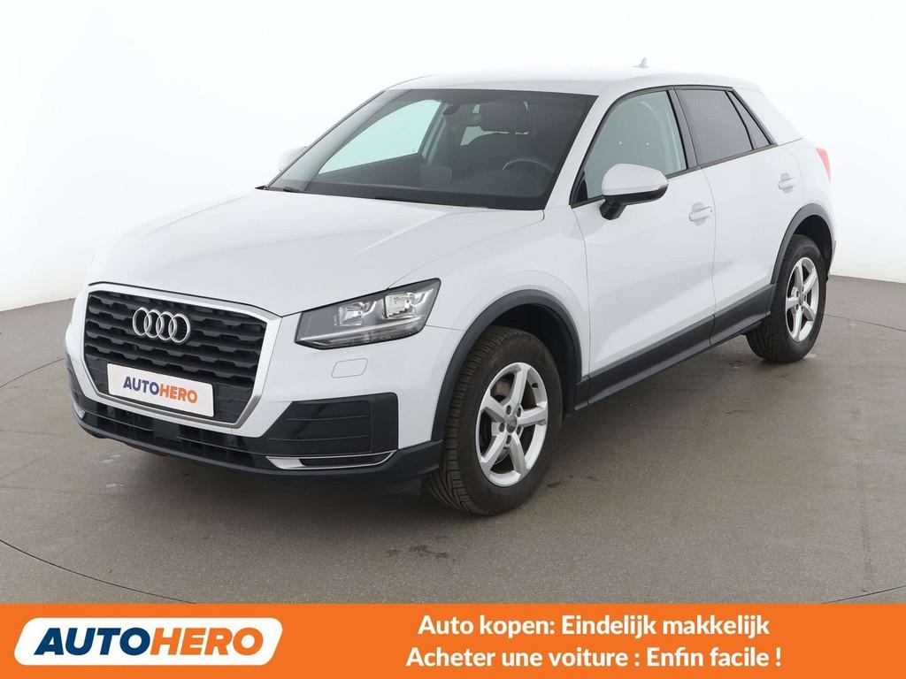 Audi Q2 1.6 TDI (bj 2018, automaat), Auto's, Stof, Gebruikt, Wit, 5 deurs