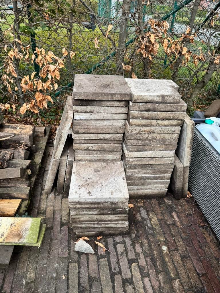 Betontegels, Enlèvement, Comme neuf